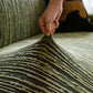 High Stretch Couch Slipcover with Abstract Stripe, Washable Non-Slip Cover for Dogs