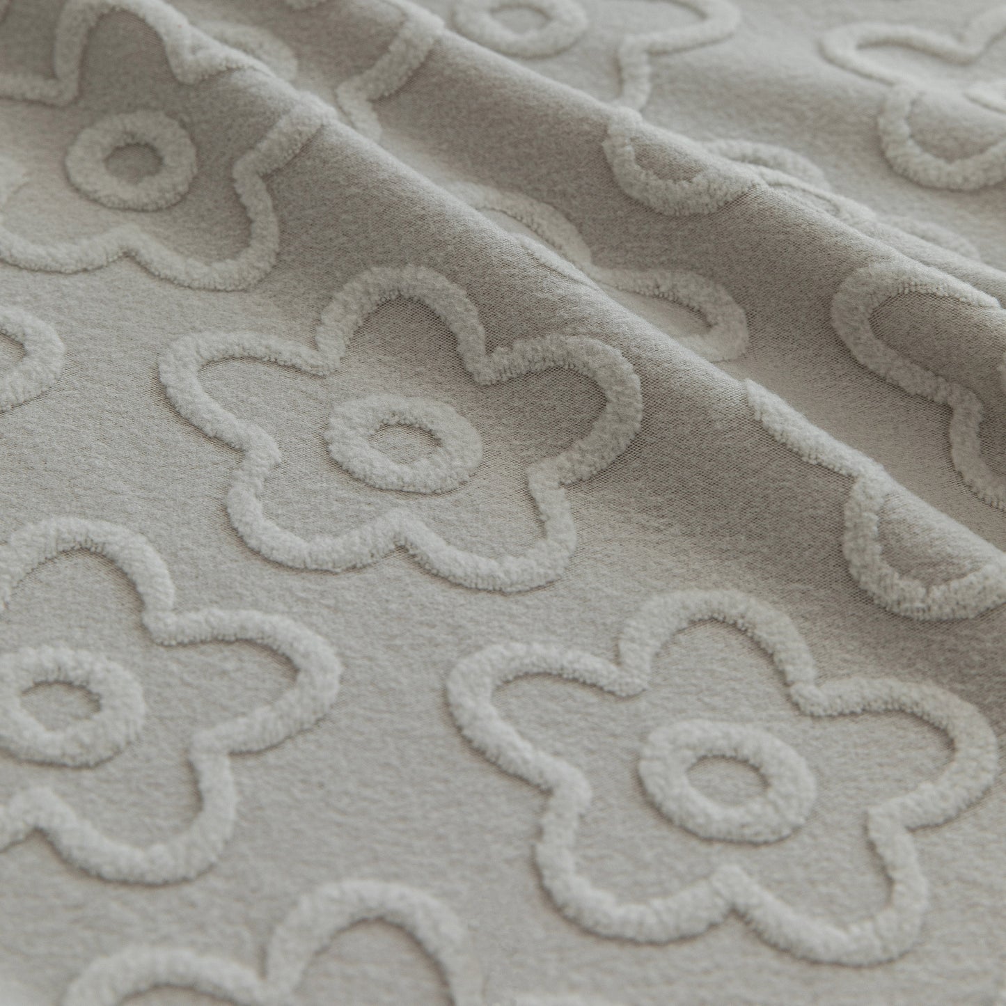 High Stretch Jacquard Sofa Slipcover, Soft Spandex Textured Floral Couch Cover