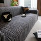 High Stretch Couch Slipcover with Abstract Stripe, Washable Non-Slip Cover for Dogs