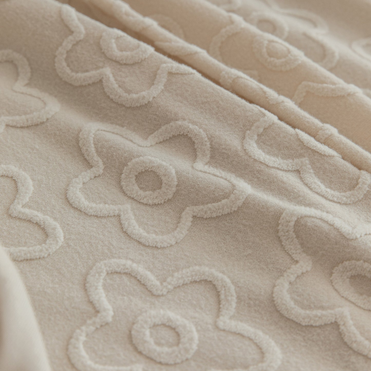 High Stretch Jacquard Sofa Slipcover, Soft Spandex Textured Floral Couch Cover