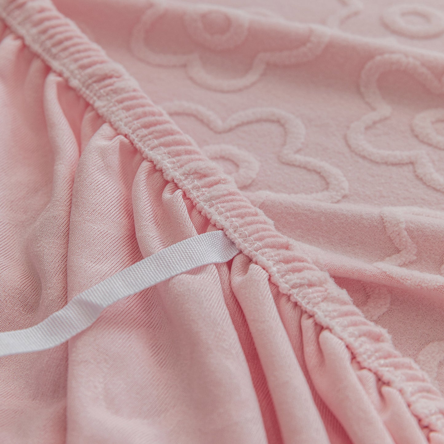 High Stretch Jacquard Sofa Slipcover, Soft Spandex Textured Floral Couch Cover