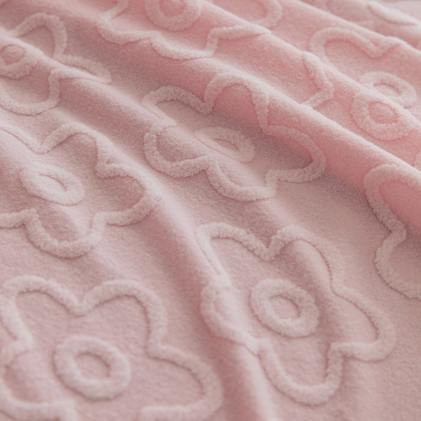 High Stretch Jacquard Sofa Slipcover, Soft Spandex Textured Floral Couch Cover