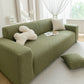 High Stretch Jacquard Sofa Slipcover, Soft Spandex Textured Floral Couch Cover