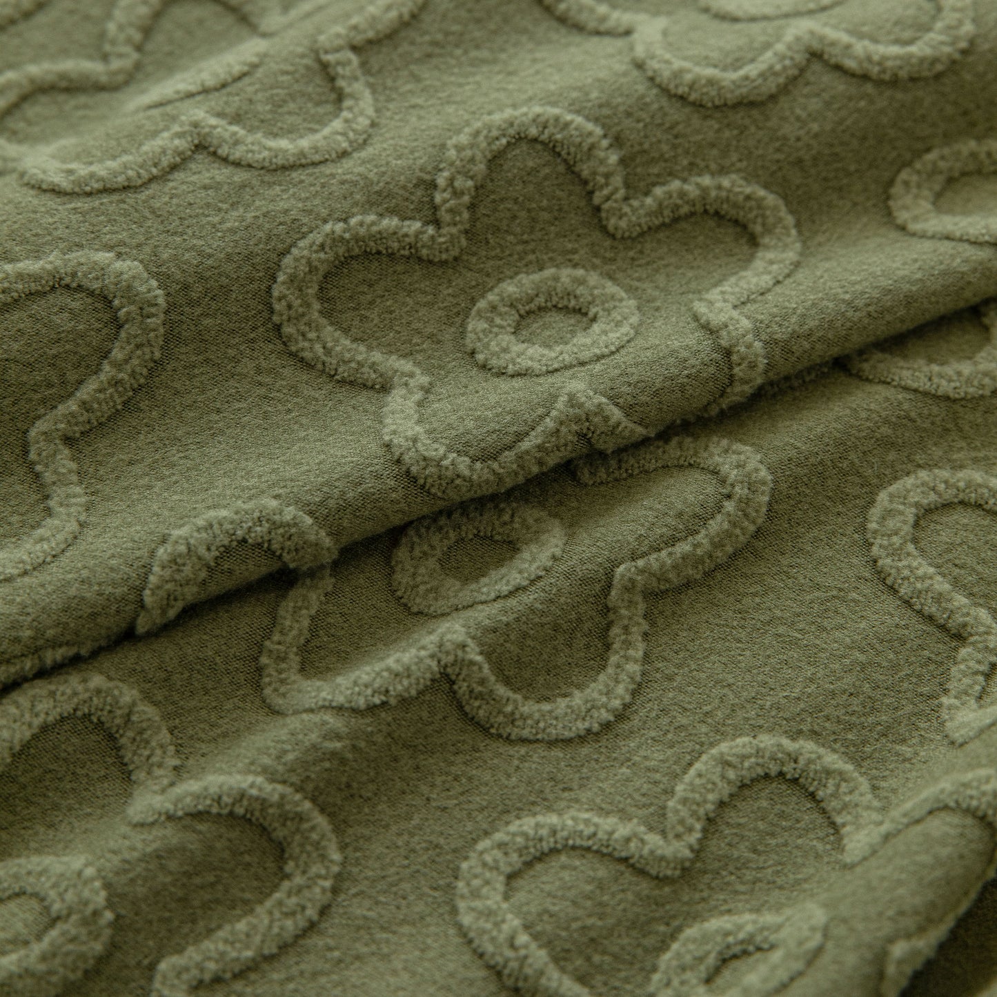 High Stretch Jacquard Sofa Slipcover, Soft Spandex Textured Floral Couch Cover