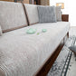 Textured Striped Sofa Cover, Non-Slip Couch Protector for Pets, Kids & Daily Use