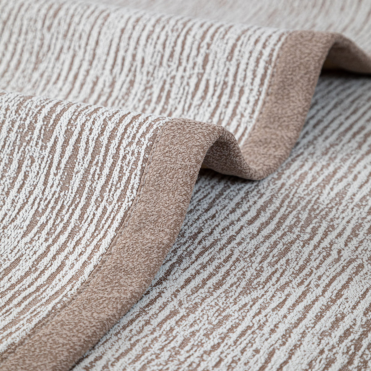 Textured Striped Sofa Cover, Non-Slip Couch Protector for Pets, Kids & Daily Use