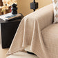 Jacquard Textured Couch Cover Throw, Soft Thick Decorative Slipcover for Couch