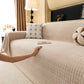Jacquard Textured Couch Cover Throw, Soft Thick Decorative Slipcover for Couch