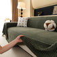 Jacquard Textured Couch Cover Throw, Soft Thick Decorative Slipcover for Couch