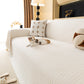 Jacquard Textured Couch Cover Throw, Soft Thick Decorative Slipcover for Couch