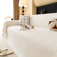 Jacquard Textured Couch Cover Throw, Soft Thick Decorative Slipcover for Couch