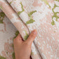 Chenille Throw Blanket Sofa Cover, Abstract Watercolor Couch Cover with Tassel Fringe
