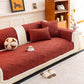 Thickened Crystal Velvet Sofa Cover, Non-Slip Quilted Couch Protector for Pets & Kids