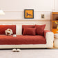 Thickened Crystal Velvet Sofa Cover, Non-Slip Quilted Couch Protector for Pets & Kids
