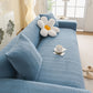 High Stretch Herringbone Textured Slipcover for Standard & L-Shaped Sectional Couches