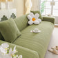 High Stretch Herringbone Textured Slipcover for Standard & L-Shaped Sectional Couches