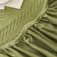 High Stretch Herringbone Textured Slipcover for Standard & L-Shaped Sectional Couches