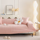 High Stretch Herringbone Textured Slipcover for Standard & L-Shaped Sectional Couches
