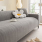 High Stretch Herringbone Textured Slipcover for Standard & L-Shaped Sectional Couches