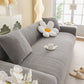 High Stretch Herringbone Textured Slipcover for Standard & L-Shaped Sectional Couches