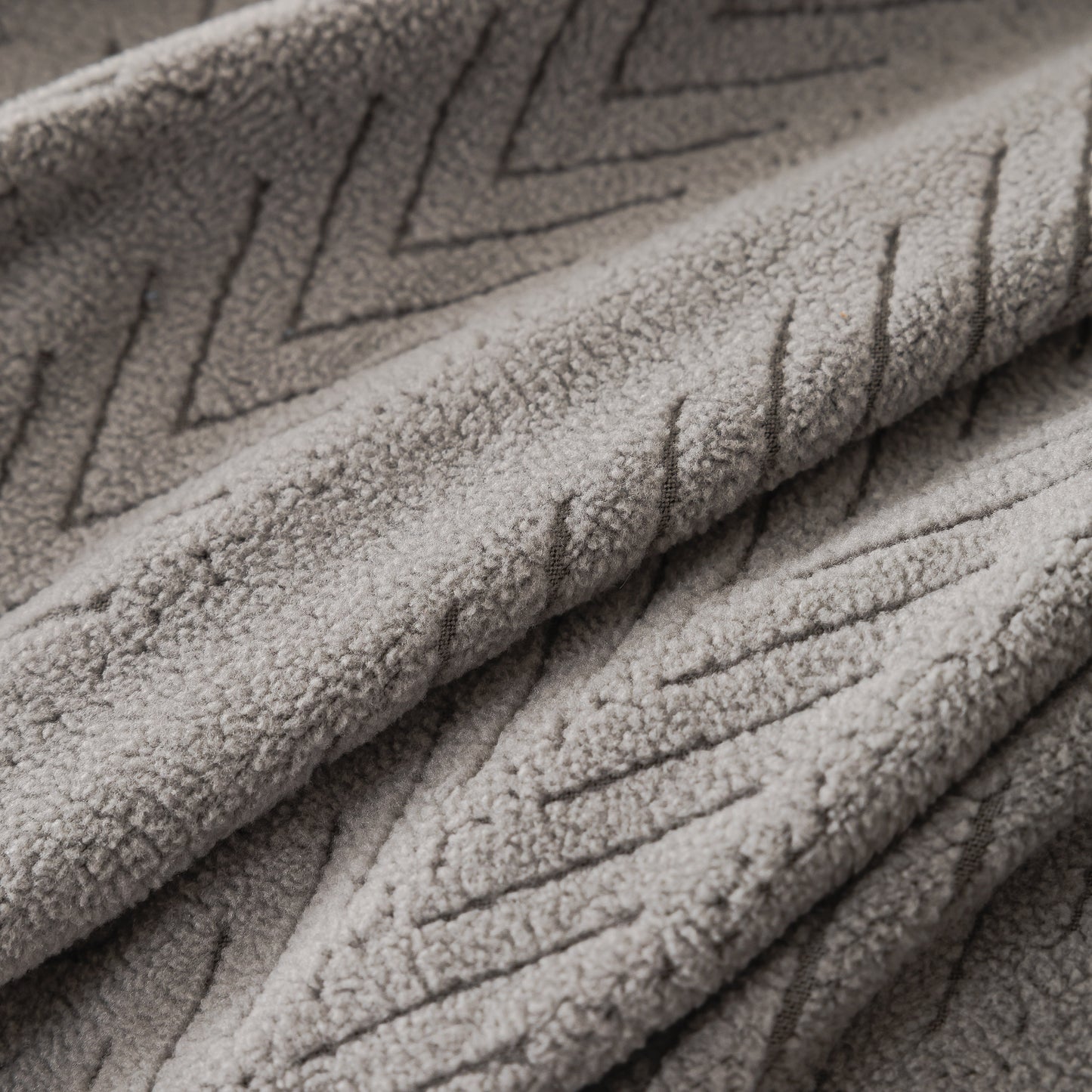 High Stretch Herringbone Textured Slipcover for Standard & L-Shaped Sectional Couches