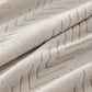 High Stretch Herringbone Textured Slipcover for Standard & L-Shaped Sectional Couches