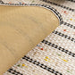 Textured Striped Sofa Cover with Plush Trim, Non-Slip Couch Protector Sectional Covers