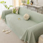 Durable Cooling Couch Cover for Dogs Textured Chic Leaf Summer Throw Cover Blanket