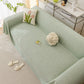 Durable Cooling Couch Cover for Dogs Textured Chic Leaf Summer Throw Cover Blanket