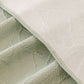 Durable Cooling Couch Cover for Dogs Textured Chic Leaf Summer Throw Cover Blanket