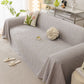 Durable Cooling Couch Cover for Dogs Textured Chic Leaf Summer Throw Cover Blanket