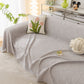 Durable Cooling Couch Cover for Dogs Textured Chic Leaf Summer Throw Cover Blanket