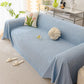 Durable Cooling Couch Cover for Dogs Textured Chic Leaf Summer Throw Cover Blanket