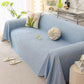 Durable Cooling Couch Cover for Dogs Textured Chic Leaf Summer Throw Cover Blanket