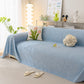 Durable Cooling Couch Cover for Dogs Textured Chic Leaf Summer Throw Cover Blanket