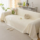 Durable Cooling Couch Cover for Dogs Textured Chic Leaf Summer Throw Cover Blanket