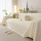 Durable Cooling Couch Cover for Dogs Textured Chic Leaf Summer Throw Cover Blanket