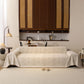 Luxury Elegant Chenille Sofa Throw Cover with Floral Embroidered Lace & Pom-Pom Trim