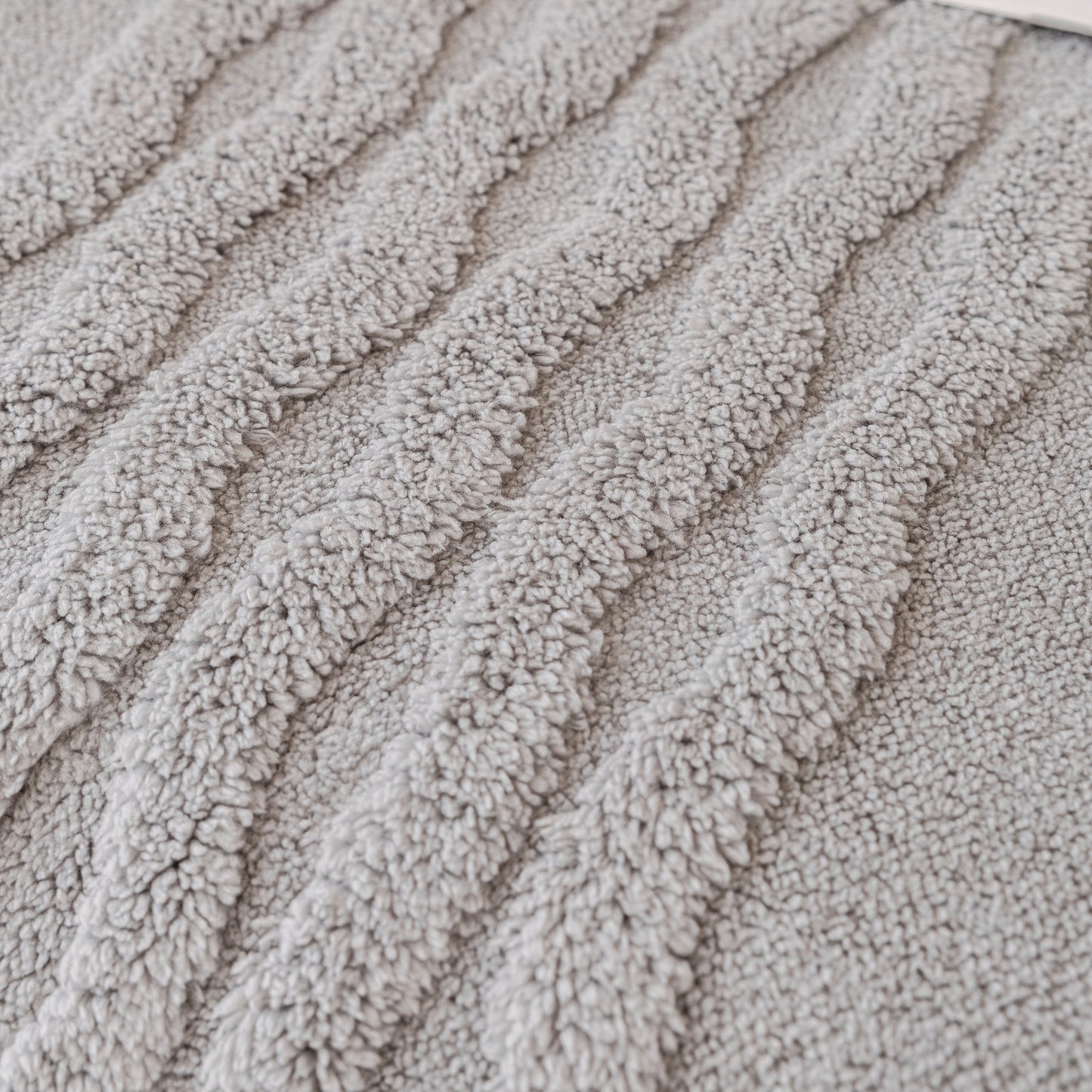 Modern 3D Water Ripple Sofa Cover, Non-Shedding Cream Style Furniture Protector Throw