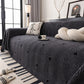 Thick Plush Sofa Cover Throw for Couch, 3D Textured Herringbone Washable Slipcover