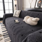 Thick Plush Sofa Cover Throw for Couch, 3D Textured Herringbone Washable Slipcover