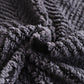 Thick Plush Sofa Cover Throw for Couch, 3D Textured Herringbone Washable Slipcover