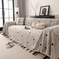Thick Plush Sofa Cover Throw for Couch, 3D Textured Herringbone Washable Slipcover