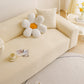 Elastic Stretch Sofa Cover Slipcover, Concentric Circle Jacquard Plush Couch Cover