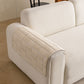 Plush Sofa Protector, Soft Couch Cover with Silicone Non-Slip Backing for Pets & Kids