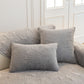 Plush Quilted Padded Sofa Cover, Non-Slip Seashell Couch Protector for Pets & Kids