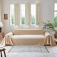 Luxury Soft Chenille Sofa Cover for Couch, Solid Color Furniture Protector Throw Cover