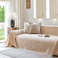 Luxury Soft Chenille Sofa Cover for Couch, Solid Color Furniture Protector Throw Cover