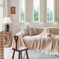 Luxury Soft Chenille Sofa Cover for Couch, Solid Color Furniture Protector Throw Cover