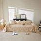 Boho Furniture Cover for Sofa, Loveseat and Chair, Geometric Jacquard Woven Sofa Cover